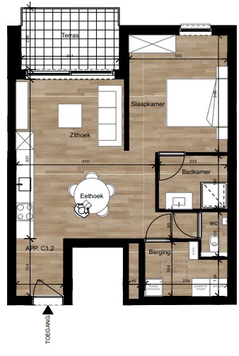 Project for sale in Tongeren