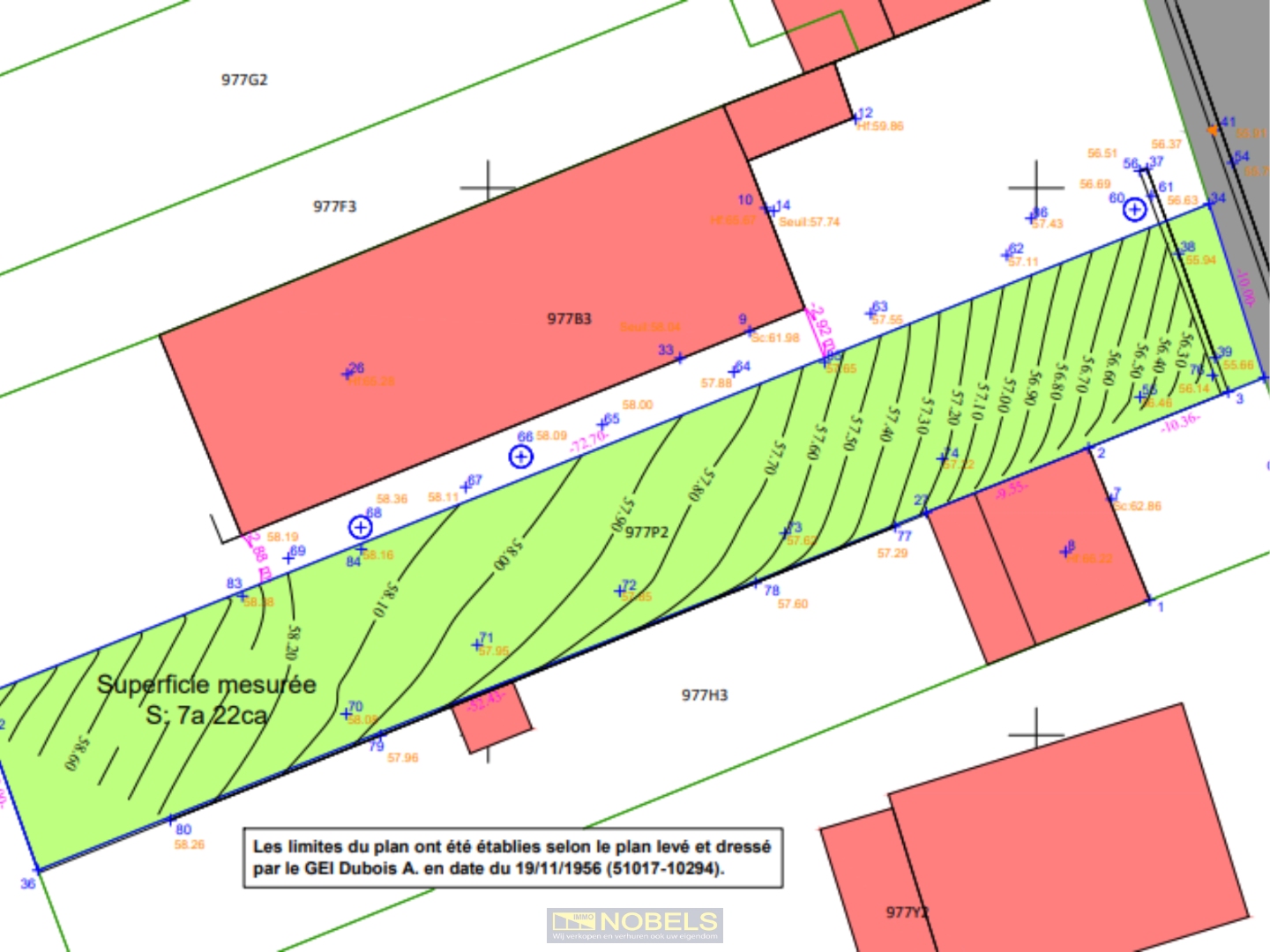 À vendre, terrain orienté sud-ouest pour une maison trois façades sur 722 m² à Ellezelles. - photo 2