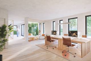 Werken in ’t Bloemenhof? Da’s Ravels!Welkom in handelspand D0.6. Een open lay-out van 100m² met terras van 9m².Bloemenhof is een project om trots op...