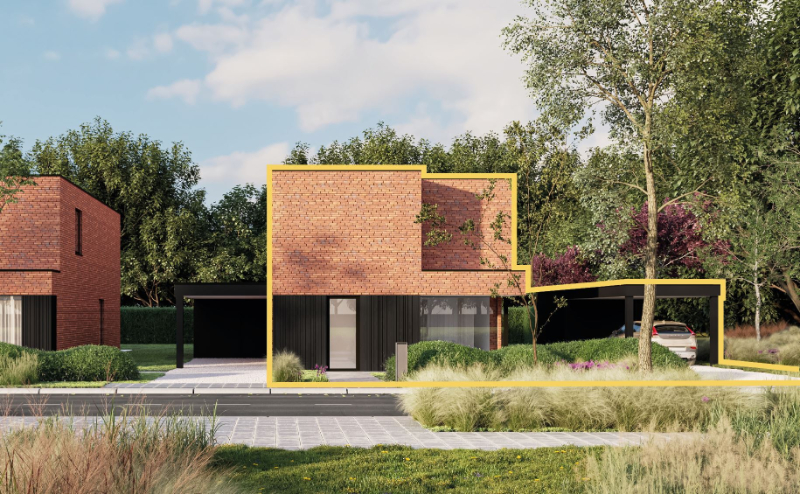 Strak moderne villa aan nieuw park - foto 1