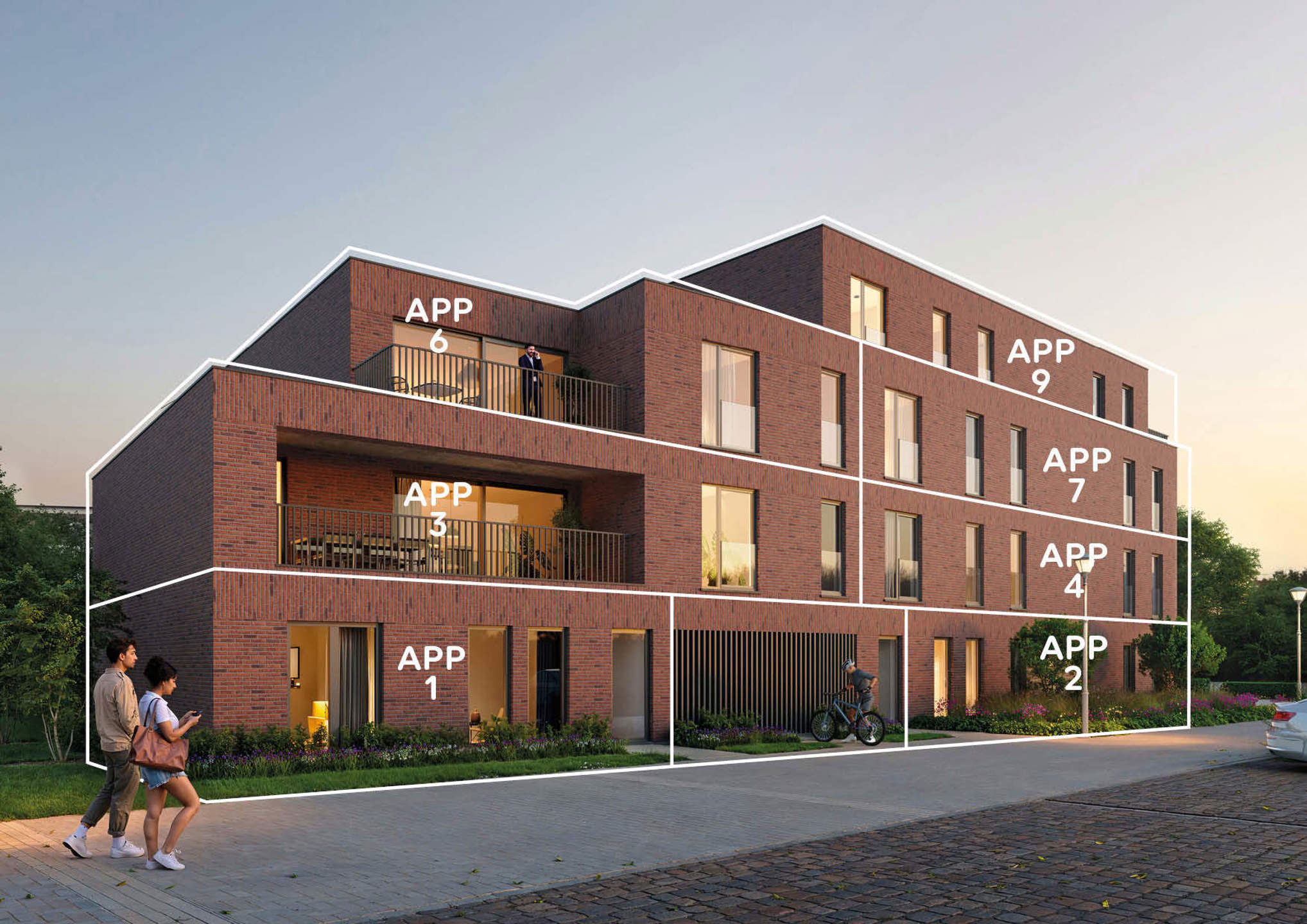 Nieuwbouwappartement van 93m² te residentie Rubens Turnhout - foto 2