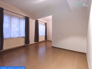 Info & bezichtigingen: maxime.labad@weinvest.be of 02 315 77 22We Invest biedt exclusief dit appartement met één slaapkamer aan, gelegen op de begane...