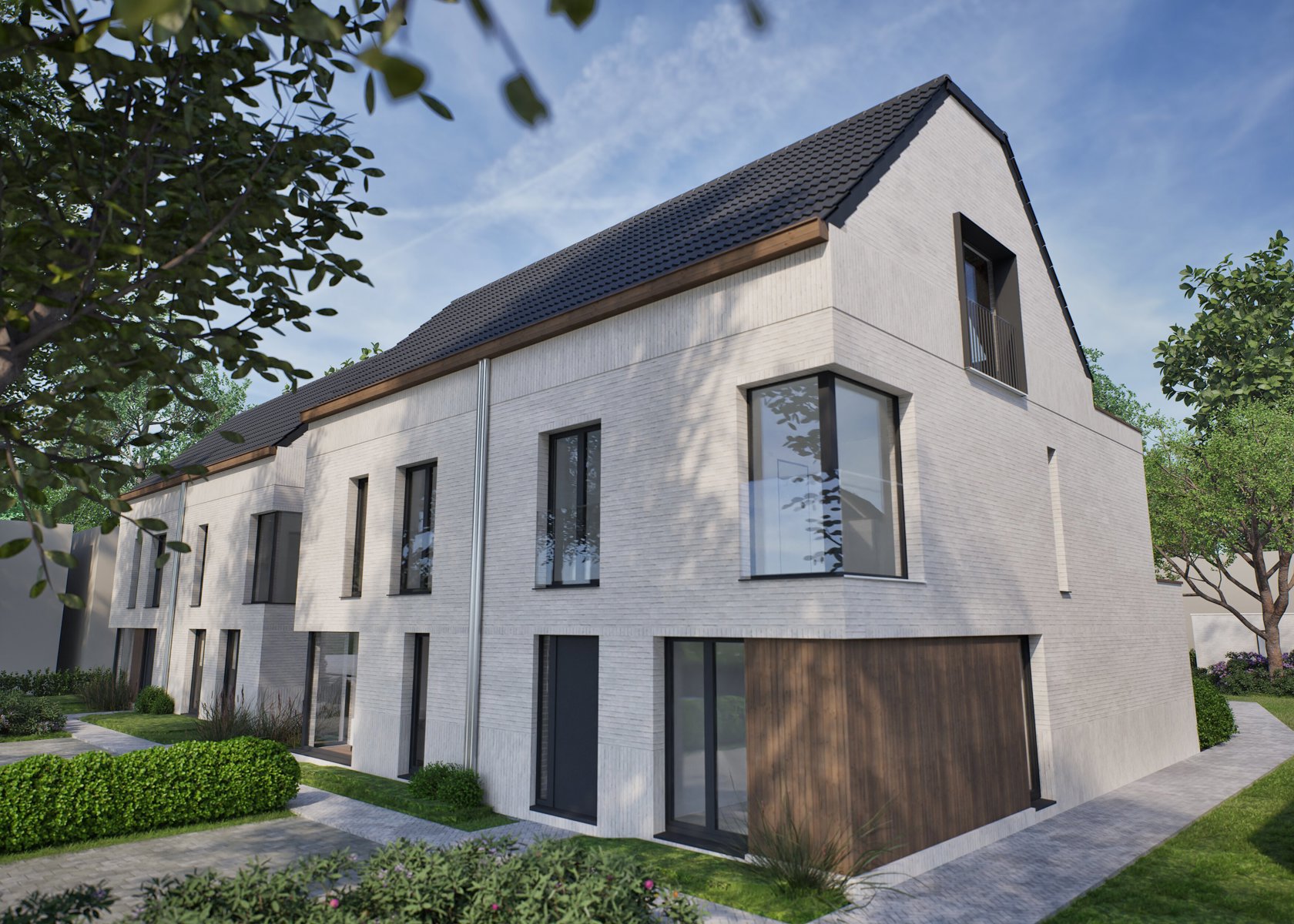 Residentie 's GRAEVENHOF - 12 nieuwbouwwoningen met autostaanplaatsen - foto 2