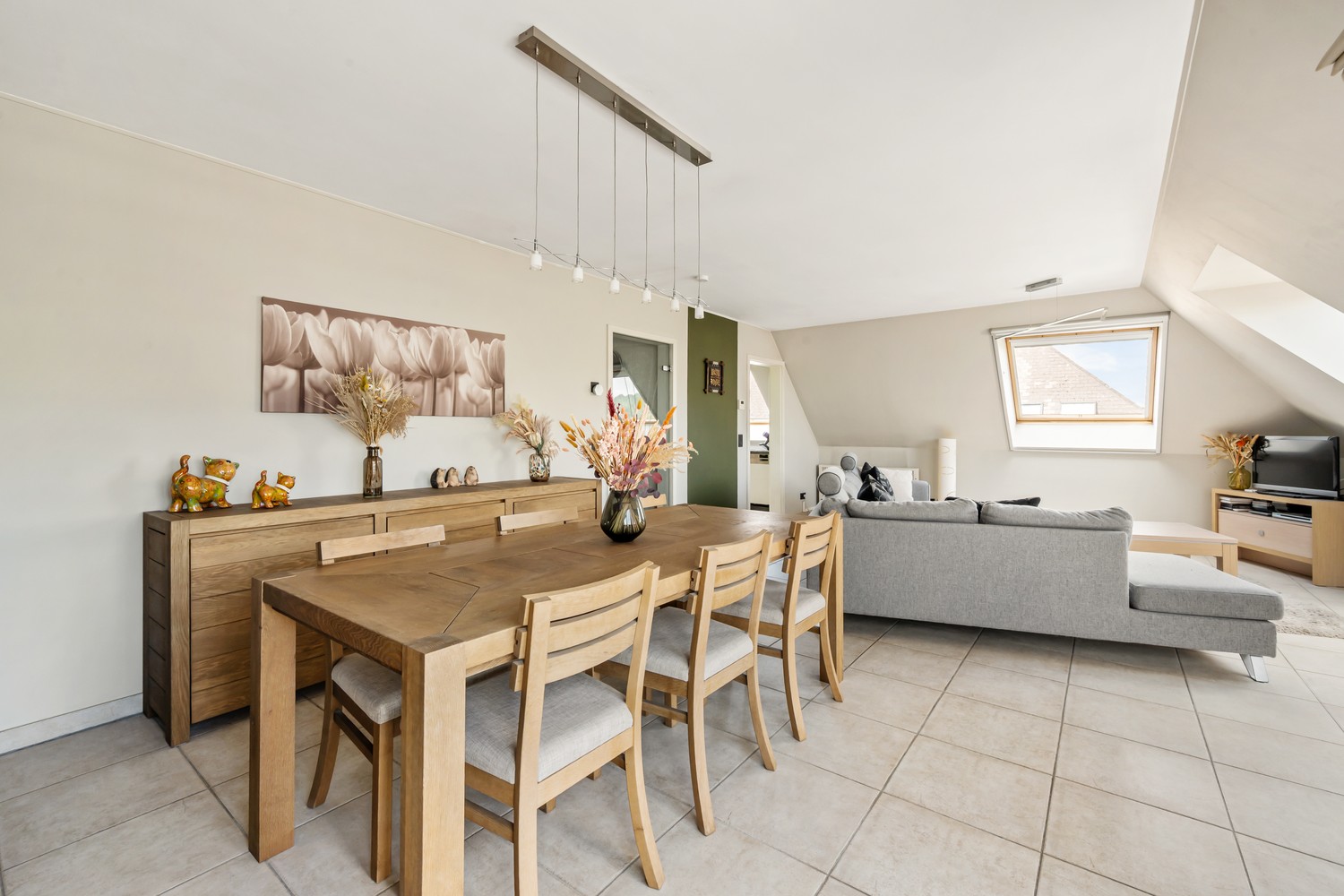Ruim en lichtrijk appartement van 110 m² met terras, parking en 2 slaapkamers in Ninove - foto 5