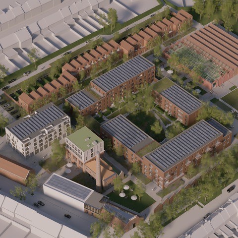 Kantoorruimte/handelspand 164m² in Waterbakgebouw te Oudenaarde. - foto 3