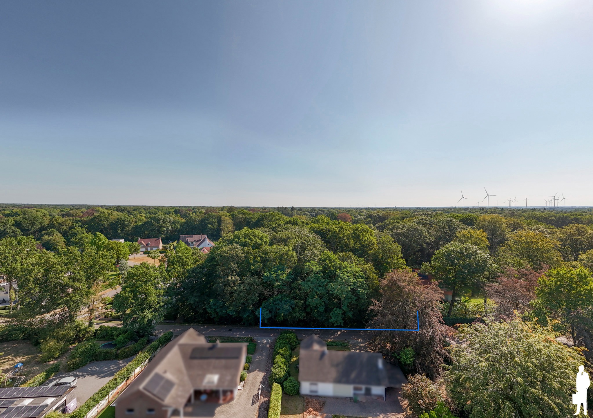 Villaperceel voor open bebouwing omgeven door bos&natuur - foto 4