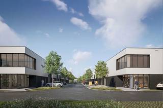 Bedrijvenpark “Baeck” fase 2 – 14 kwalitatieve nieuwbouw KMO-units van 144 m² tot 319 m² te koop in Balen!<br /><br />Dit nieuwbouwproject is gelegen op een commerciële toplocatie aan de Molsesteenweg in Balen, de verbindingsweg tussen het centrum van Balen en de Ringlaan/N71 richting Geel en Pelt. De opritten van de E313 in Geel en Tessenderlo-Ham bevinden zich op ca. 20 minuten rijden. Dankzij deze centrale ligging geniet het bedrijvenpark van een uitstekende bereikbaarheid voor klanten, medewerkers en leveranciers. Een ideale uitvalsbasis voor ondernemers die bereikbaarheid en een strategische ligging belangrijk vinden.<br /><br />Deze unit beschikt over een bruikbare oppervlakte van 216 m² met raam op gelijkvloerse verdieping en wordt opgetrokken in een duurzame staalconstructie met betonnen plint, geïsoleerde panelen en een vrije hoogte van 6 meter. De oplevering gebeurt wind- en waterdicht, inclusief een industriële betonvloer, automatische sectionaalpoort (4 m x 4,5 m), buitenschrijnwerk en aansluitingen voor elektriciteit en water. Bovendien worden 2 privatieve parkeerplaatsen aan deze unit toegekend.<br /><br />Bent u op zoek naar een ruime, moderne en polyvalente bedrijfsruimte voor opslag, productie of andere ondernemingsactiviteiten? Dan biedt deze unit binnen bedrijvenpark “Baeck” een uitstekende opportuniteit!<br /><br />Prijs exclusief BTW en aansluitingskosten.