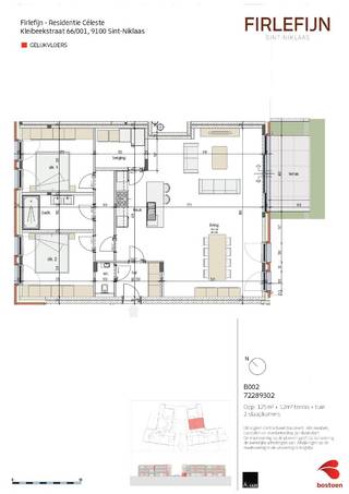 Apartment for sale in Sint-Niklaas