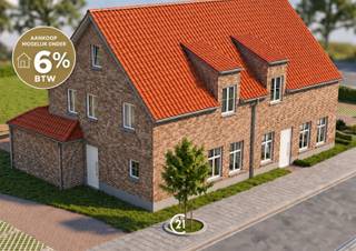 <p><span>Nieuwbouw woning in een landelijke stijl in een groene omgeving.</span></p><p><span> </span></p><p><span>In het idyllische Roborst verrijzen drie prachtige gezinswoningen waar authenticiteit en duurzaamheid hand in hand gaan. Ruimte, licht, energiezuinig en een hoogwaardige afwerking zorgen voor zorgeloos wooncomfort op een uitzonderlijke locatie. Interesse om modern te wonen in een landelijke omgeving? Ontdek als eerste alle plannen en mogelijkheden, én contacteer ons vandaag nog..Nog SLECHTS 1 WONING beschikbaar !</span></p><p><span> </span></p>
