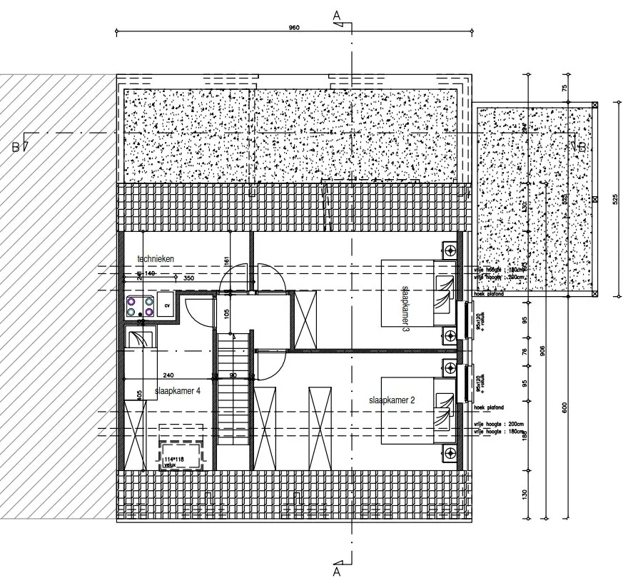 HALFOPEN NIEUWBOUWWONING MET 3 SLPKS OP 374M² - foto 5