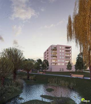 <p><span>Welkom op het Stadsterras: Jouw nieuwe thuis in het hart van Mortsel!</span></p><p><span>In het bruisende centrum van Mortsel opent binnenkort het modern stadsdeel: het “Stadsterras”. Dit nieuwe project verbindt het gemeenteplein met het prachtige nieuwe stadspark Oude God, en biedt een perfecte mix van stadsleven en groen.</span></p><p><span> </span></p><p><span>Een stukje geschiedenis, opnieuw tot leven gebracht</span></p><p><span>Op de plek waar de Sint-Lutgardisschool ooit stond, opent dit unieke woonproject met verschillende groene pleinen. Stadsterras slaat zo een brug tussen park en stad en tussen verleden en toekomst. Zo ontstaat een plek waar iedereen zich thuis kan voelen. </span></p><p><span> </span></p><p><span>Duurzaam wonen met stijl</span></p><p><span>In de eerste fase worden schitterende BEN (bijna energie neutraal) appartementen gerealiseerd, verspreid over drie gebouwen:</span></p><ul><li><span>Iduna:</span><span> 16 ruime appartementen. (nog enkele 1 slaapkamer-appartementen)</span></li><li><span>Gefion:</span><span> 39 prachtige appartementen. (laatste appartementen met frontaal parkzicht)</span></li><li><span>Mimir:</span><span> 12 stijlvolle appartementen en kantoorruimtes. (volledig uitverkocht)</span></li></ul><p><span>Ondergronds vind je meer dan 250 parkeerplaatsen, fietsenstallingen en handige bergingen.</span></p><p><span> </span></p><p><span>Voor elk wat wils</span></p><p><span>Of je nu op zoek bent naar een knus 1-slaapkamerappartement, een comfortabel 2-slaapkamerappartement, of een ruim 3-slaapkamerappartement, op het Stadsterras vind je gegarandeerd je ideale woonplek. </span></p><p><span> </span></p><p><span>Wacht niet langer!</span></p><p><span>De appartementen zijn binnenkort bewoonbaar. Maak nu een vrijblijvende afspraak met een van onze nieuwbouwexperts via stadsterras@habicom.be of bel 03-449.42.41. Ontdek zelf de charme en mogelijkheden van het Stadsterras!</span></p><p><span> </span></p><p><span>Praktische info</span></p><p><span>Stedenbouwkundige inlichtingen zijn in aanvraag.<br />P-score (perceelscore): D<br />G-score (gebouwscore): D</span></p><p><span> </span></p>