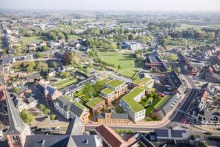 LANCERING NIEUWBOUWPROJECT DE ZEVENSTER TE RETIE CENTRUM Een nieuwe, energiezuinige realisatie in het centrum van Retie<br /><br />Gelegen aan de Markt en het gemeentepark van Retie heeft De Zevenster een optimale ligging in het centrum.<br />De ideale bereikbaarheid, vlakbij openbaar vervoer, winkels en park op effectieve wandelafstand zijn enkele troeven van deze realisatie.<br />De nieuwe Fase 2 binnen het project bestaat uit 15 appartementen en 2 handelspanden dewelke verdeeld werden over twee gebouwen wat een aangenaam en kleinschalig gevoel geeft: ‘De Brouwerij’ grenst aan het groene binnengebied van het project, De ‘Limonat’ grenst aan het gemeentepark met publieke parking.<br />Aan de binnenzijde (tussen de Brouwerij en Limonat) wordt een gemeenschappelijke binnentuin aangelegd die de groene long binnen het project vormt. Deze rustzone/binnentuin kan gebruikt worden door de eigenaars.<br />De oppervlaktes variëren van 71 m² tot 132 m², allen met een ruim privatief terras voor wie maximaal wil genieten van comfort zowel binnen als buiten. Alle appartementen zijn optimaal voorzien van ruimte en licht dankzij de grote raampartijen en hebben 1, 2 of 3 slaapkamers. <br />"De Zevenster" is gelegen in het bruisende centrum van Retie.<br />Bent u op zoek naar een nieuwbouw BEN-appartement dat luxueus is afgewerkt met kwalitatieve materialen, dan is dit project zeker interessant. <br />U kiest natuurlijk de volledige afwerking mee in samenspraak met de klantenbegeleider en de bouwheer volgens het lastenboek waarbij we steevast streven naar perfectie en waarde voor uw geld. <br />Wees er snel bij en kom eens langs om kennis te maken met dit nieuw project te Retie!<br /><br />"De Zevenster – Fase 2":<br />* Ideale centrum ligging <br />* Lichtrijke, ruime appartementen dankzij grote raampartijen<br />* Tijdloos bouwwerk <br />* Hoogwaardige &amp; kwalitatieve afwerking volgens uitgebreid lastenboek<br />* BEN-norm en een grote energetische performantie<br />* Collectieve, prachtig aangelegde tuin voor de bewoners<br />* Balansventilatie<br />* Vloerverwarming<br />* Afwerking op maat met alleen maar kwaliteitsmaterialen<br />* Ondergrondse privatieve parking