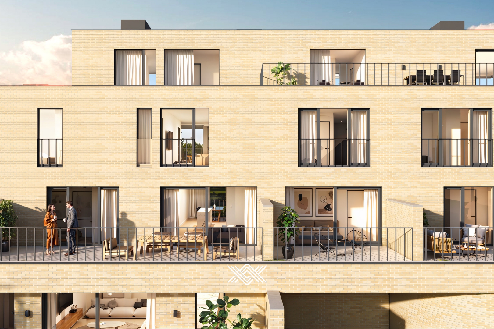 Appartement met 2 slaapkamers en terras - foto 4