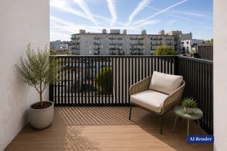 Bent u op zoek naar een luxe loft met Zuid-Oost gericht terras in het populaire Markgravedistrict van Antwerpen? Dan is dit nieuwbouw appartement op de vierde verdieping (zonder lift) misschien wel wat u zoekt! <br /><br />Indeling <br />U betreedt de loft via een inkomhal, waar u de praktische berging en het aparte toilet kan terugvinden. <br />Vervolgens neemt u toegang tot de lichtrijke ruime woonkamer met open keuken, die van alle luxe en toestellen voorzien is. <br />Achteraan vindt u de slaaphoek met toegang tot de luxe badkamer met inloopdouche.<br />Tot slot beschikt het appartement nog over een gezellige dakterras, waar u de ganse dag kan genieten van heerlijk buiten zijn in het centrum van de stad. <br /><br />!! Opmerking: de scheidingskastenwand tussen de woonkamer en de slaaphoek wordt nog geplaatst. <br /><br />Gemeenschappelijke kosten: €50/maand (provisie privatief waterverbruik, minuterie en onderhoud gemene delen) <br /><br />Pluspunten <br />- AAA-locatie: populaire rustige wijk, nabij het bruisende stadscentrum, nabij winkels, parken, openbaar vervoer, invalswegen, ... <br />- Bijna Energie Neutraal (BEN): voorzien van zonnepanelen en airco, super geïsoleerd<br />- Prachtig Zuid-Oost gericht terras <br />- Beschikbaarheid: quasi onmiddellijk <br /><br />Voor meer informatie kan u steeds contact opnemen met One vastgoed!
