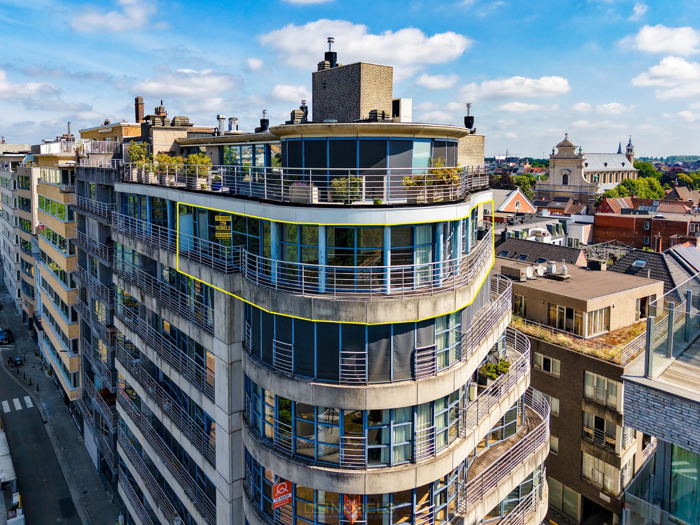 Te koop, instapklaar appartement met 180° view op de Gentse skyline - foto 2