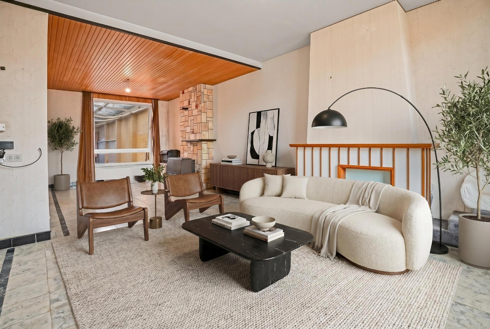 Renovatiewoning met 5 slaapkamers en zonnige tuin in het centrum van Woumen (Diksmuide) - foto 3