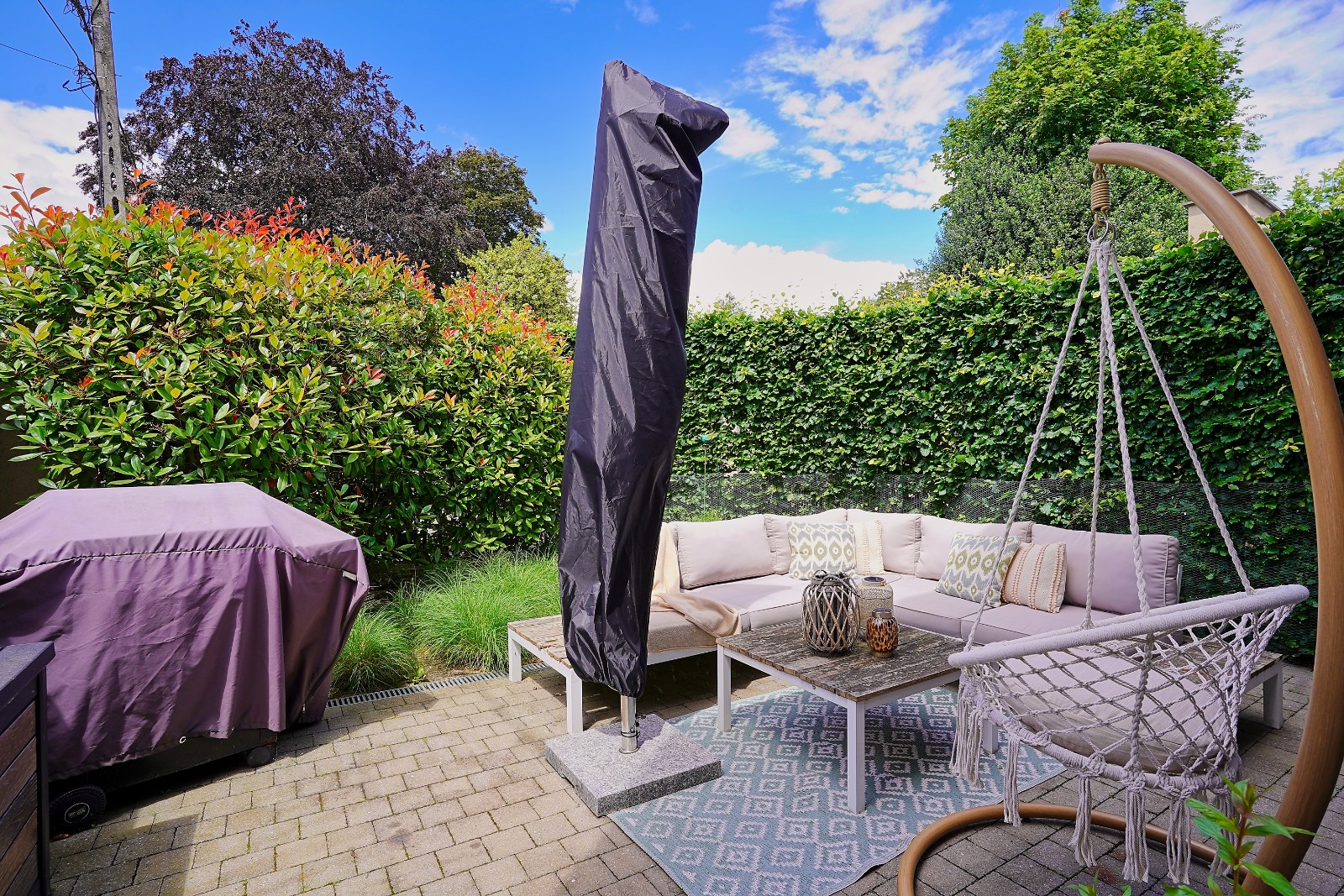 Prachtig gelijkvloers appartement met terras en tuin in het centrum van Buggenhout - foto 4