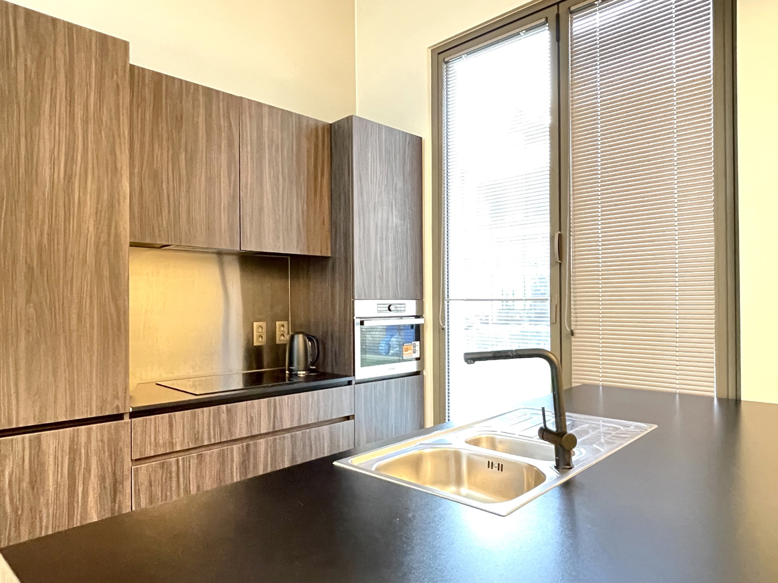 Uniek glvrs app met 1 slpk en gemeensch tuin in centrum - foto 4