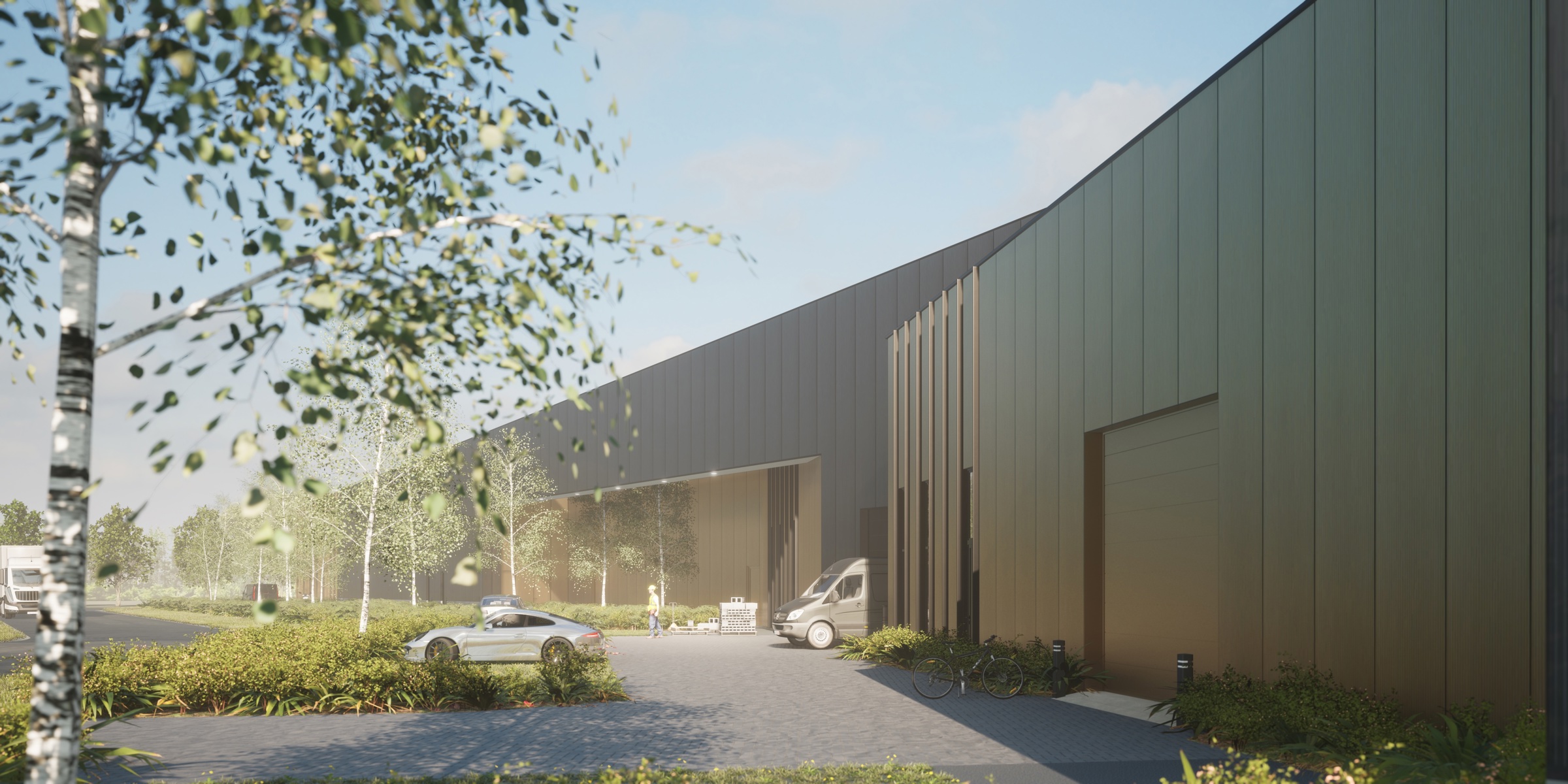 Moderne, energiezuinige KMO-unit nr 2 langs kanaal in Beerse (360m²) - foto 1