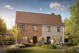 Discover our new project in Oosterzele, designed for those looking for space, light, and a practical layout.<br />The homes benefit from excellent accessibility and are located close to all daily amenities.<br />You will also live in an energy-efficient home with lower consumption costs and enhanced comfort. As a buyer, you will have the opportunity to fully customize your home to your preferences, in collaboration with our trusted partner suppliers.<br />Layout of the homes:<br />Ground floor: entrance hall with guest toilet, bright living area with open kitchen, and a storage room.<br />First floor: night hall with separate toilet, 3 spacious bedrooms, and a bathroom with bathtub, shower, and double washbasin unit.<br />Attic: accessible via attic hatch – ideal as additional storage space.<br />Key features of these homes:<br />Possible 6% VAT (subject to conditions)<br />3 spacious bedrooms<br />Bright living area with open kitchen<br />Air-to-water heat pump and underfloor heating<br />Spacious gardens<br />Option to install a carport<br />Contact us for more information!