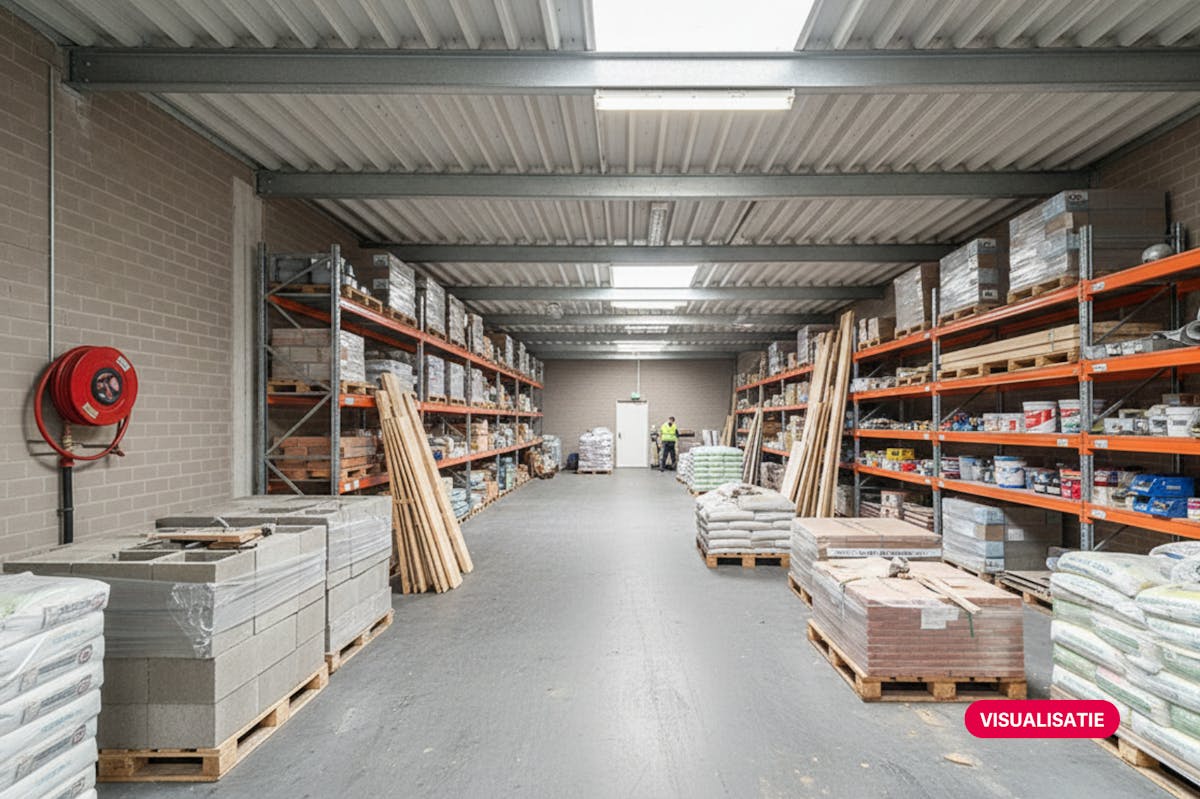 Praktisch en ruim magazijn (250 m²) te huur in Wuustwezel - foto 1