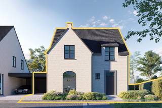 In de Koning Boudewijnstraat in Lauwe, in het woonproject Korenhof bieden wij momenteel deze prachtige halfopen bebouwing (lot 5) in een...