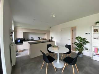 APPARTEMENT - 1 SLAAPKAMER OP DE GELIJKVLOERSE VERDIEPINGWonen in een volledig nieuwe omgeving met fantastisch uitzicht op de aangelegde tuin en het...