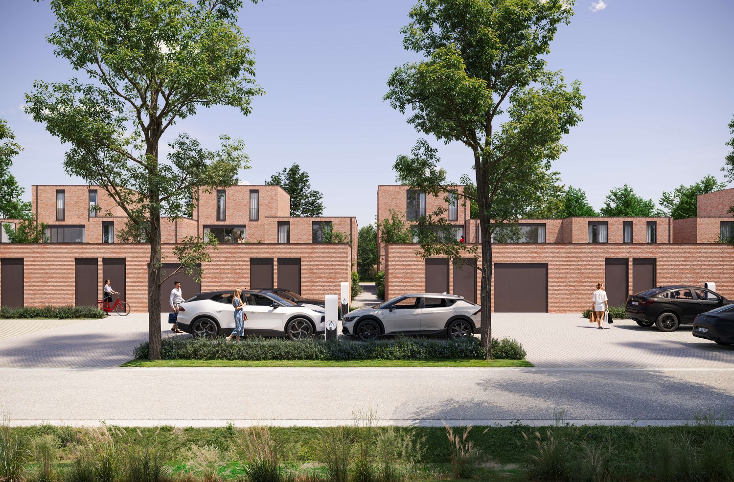 Gelijkvloers nieuwbouwappartement met uitzonderlijk lage gemeenschappelijke kosten; ruim terras en privatief tuintje in een prachtige parkomgeving - foto 4