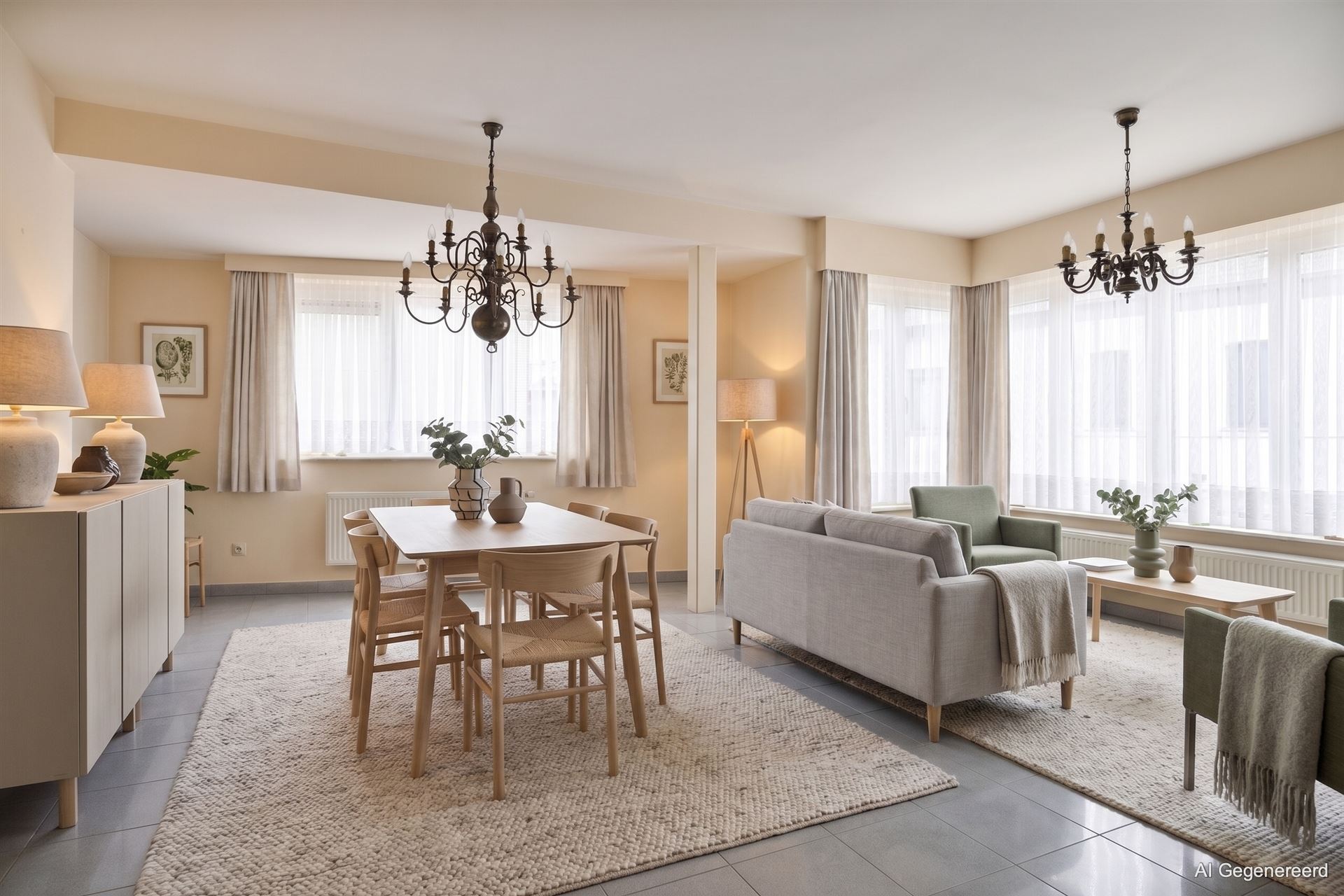 Instapklaar appartement met 3 slaapkamers, terras en garage - foto 4