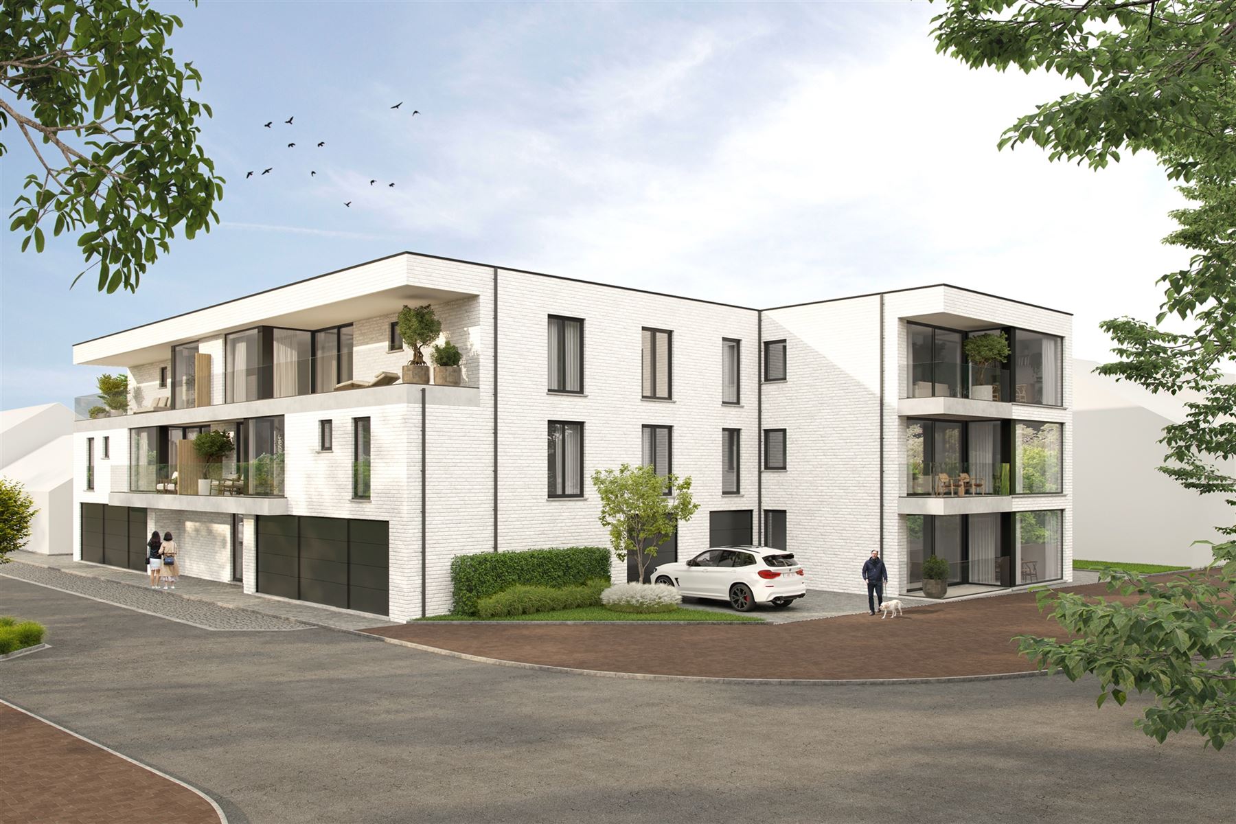 Stijlvol en duurzame nieuwbouwappartementen aan de voet van de Kluisbos - foto 5