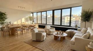  APPARTEMENT OP DE 7DE VERDIEPING: Zeer licht en ruim, net gerenoveerd appartement 200m² aan Frankrijklei met uitzicht op groene Maria...