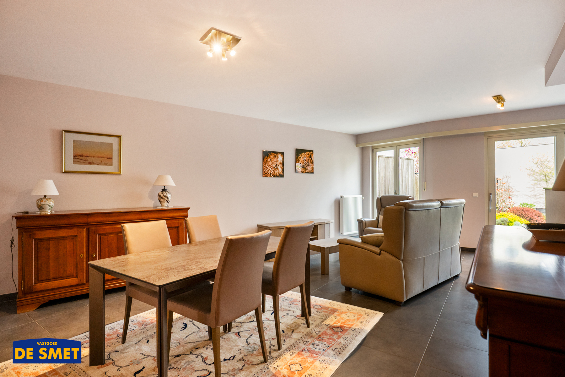 Gelijkvloers appartement met tuin, autostaanplaats én kelder - foto 5