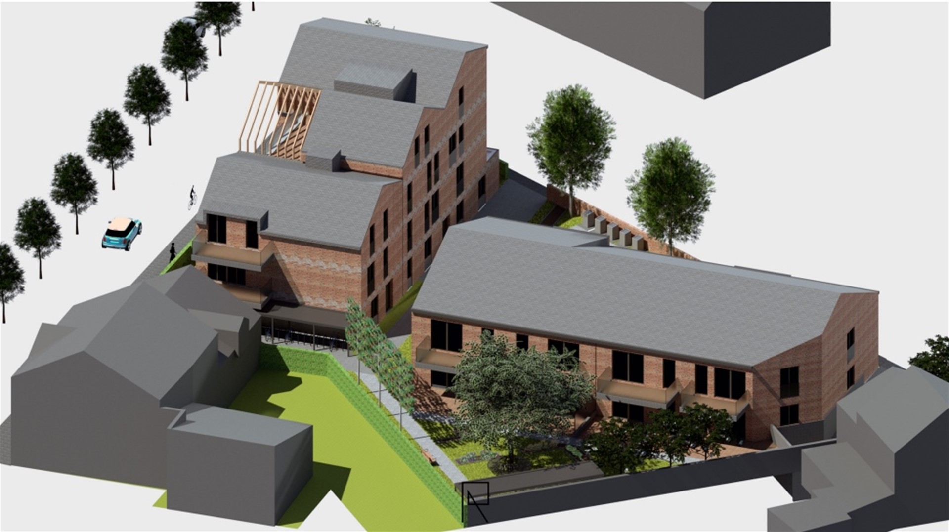 Building plot with a permit for 18 flats - photo 2