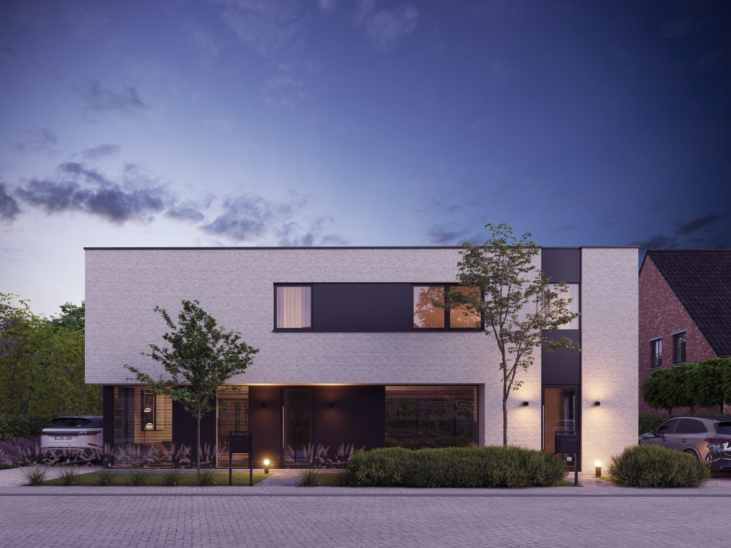 Nieuw te bouwen half-open bebouwing Izegem - photo 4