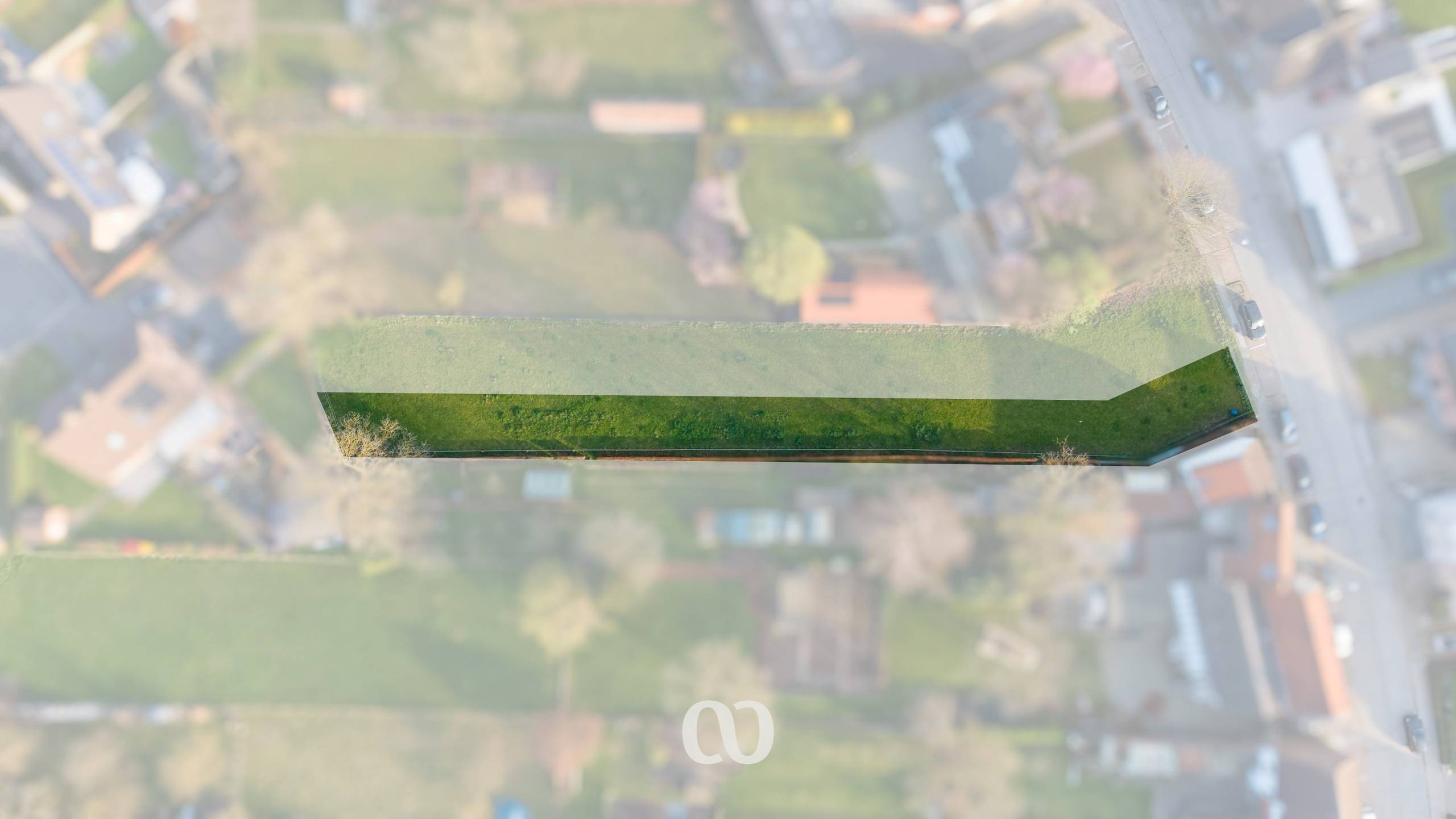 Terrain à bâtir pour une construction semi-ouverte dans la rue Serpent à Audenarde. - photo 4