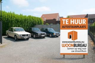 Autostaanplaats nr 6 Hoekstraat 17 - 19 - onmiddellijk beschikbaar - huurprijs: €45/ maand