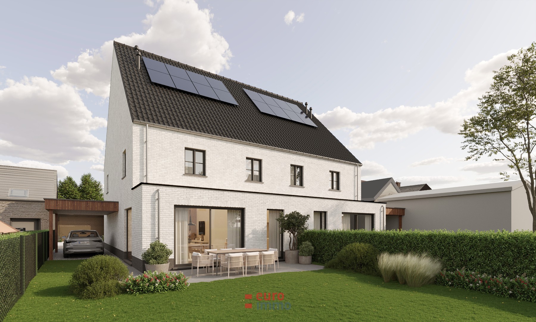 Halfopen bebouwing met royale binnenruimtes, ruime tuin en aankoop aan 6% btw - foto 5