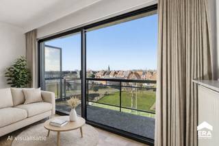 [[ DIT PAND NEEMT DEEL AAN DE ERA OPEN HUIZEN DAG OP 14/3 VAN 17:30 TOT 18:30 ]]TE KOOP: Appartement met 2 slpk, garage en zicht op PoperingeDit...