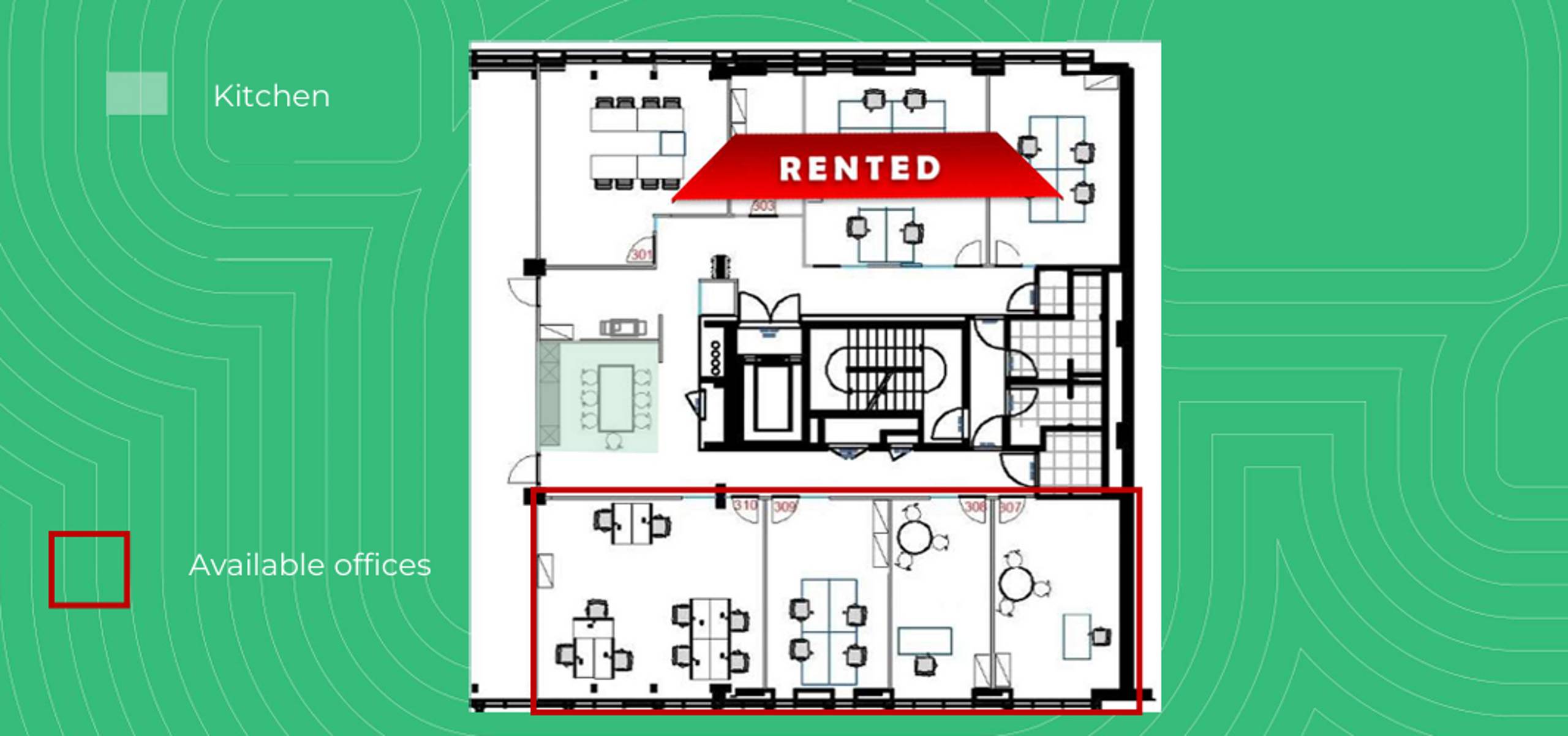 Instapklare kantoren te huur - foto 5