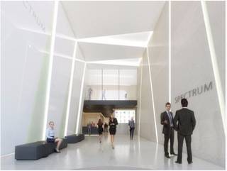 Een uitstekende ligging, een betoverende architectuur, de meest geavanceerde technologieën op het vlak van energie-efficiëntie, een design dat elegantie en raffinement ademt... Spectrum heeft alles om een icoon te worden binnen de befaamde vijfhoek van Brussel.