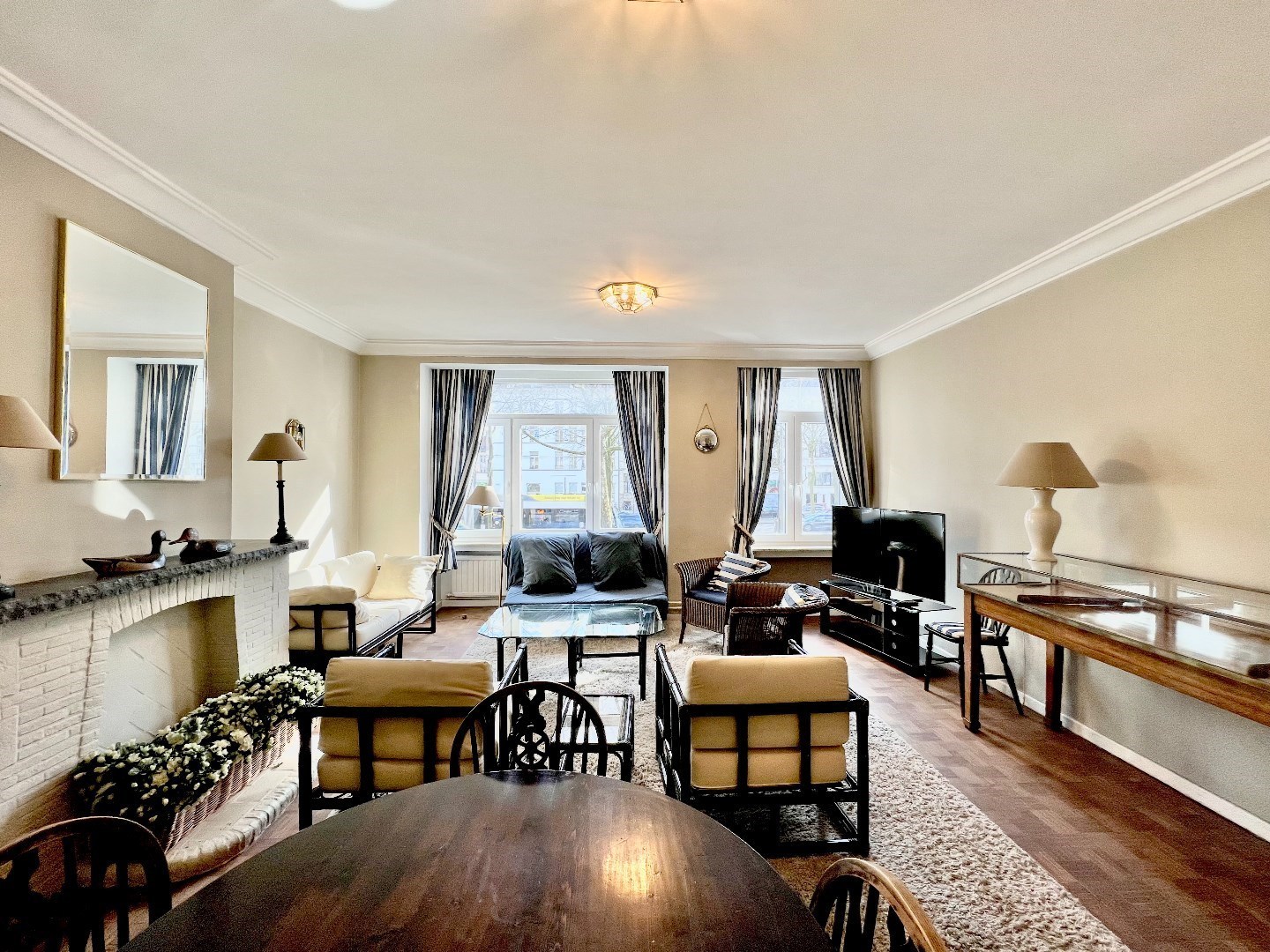 Gemeubeld 1slpk appartement op de Leien - foto 1