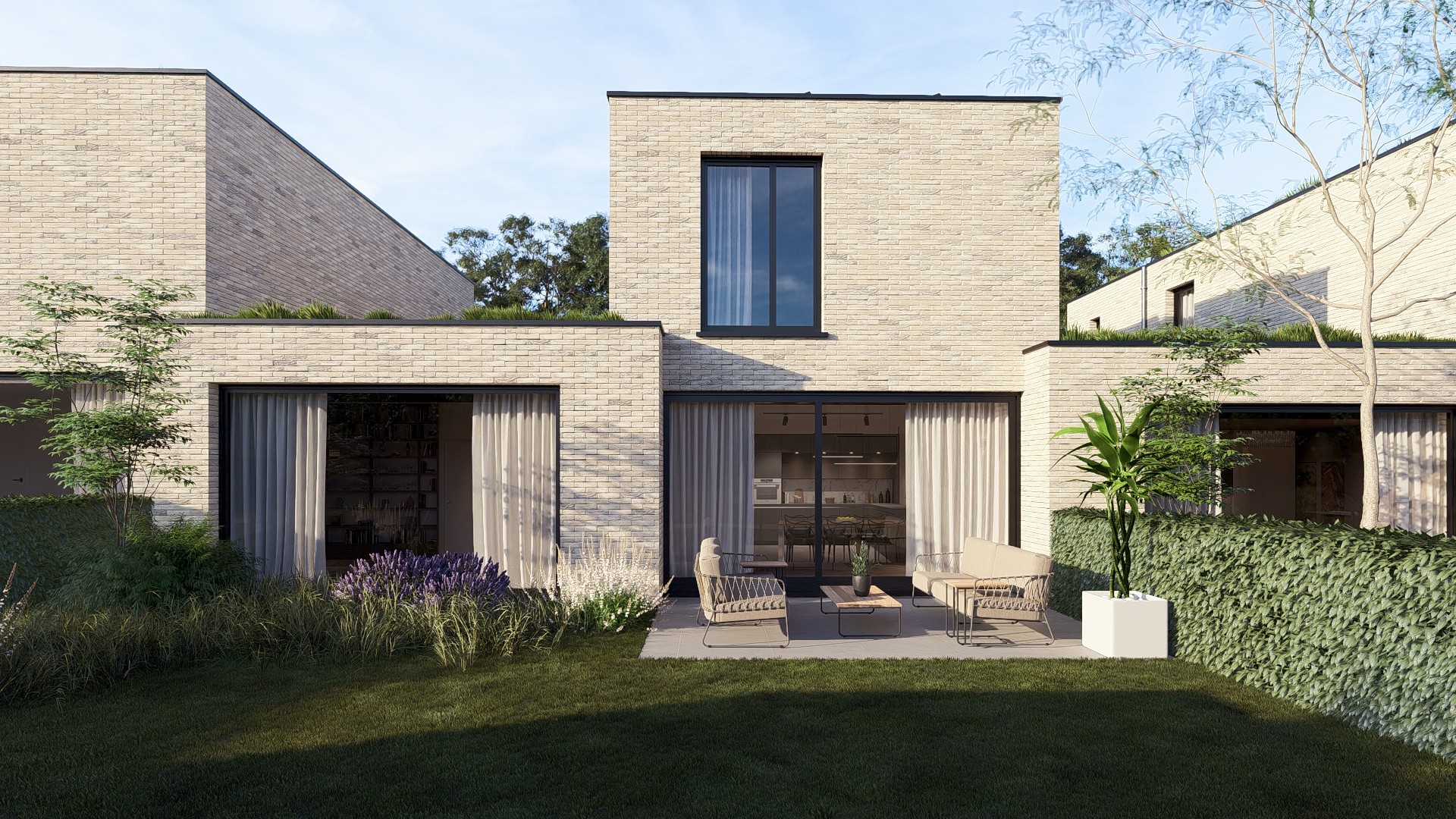 Nieuwbouwwoning op 2a07ca met 2 slpk's en overdekte carport te Maasmechelen - photo 3