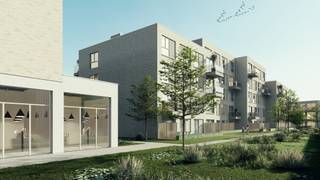 <strong>INFO MOMENT</strong>: elke woensdag tussen 16u en 18u, welkom zonder afspraak op ons kantoor, Geel Pas 96A.<br /><br />Ontdek <strong>Residentie Moulart</strong>, een uniek nieuwbouwproject bestaande uit 77 eigentijdse appartementen en 4 commerciële ruimtes verspreid over 5 verschillende gebouwen. <br /><br />De appartementen zijn ontworpen met oog voor de toekomst. Dankzij energie neutrale technieken (BEN20) woont u duurzaam en comfortabel. Denk aan vloerverwarming, een privatieve warmtepomp aangedreven door zonnepanelen en hoogwaardige isolatie doorheen het hele gebouw. Elk appartement biedt een open leefruimte, 1,2 of 3 slaapkamers, badkamer met apart toilet een bergruimte en een ruim terras waar u kunt genieten van de buitenlucht. <br /><br /><strong>Troeven:</strong><br />- E-peil 20 of lager<br />- Privatieve zonnepanelen<br />- Lucht-water warmtepomp (vloerverwarming &amp; koeling)<br />- Ventilatiesysteem type D <br />- Hoogwaardige isolatie <br />- Eerste vijf jaar vrijgesteld van kadastraal inkomen<br />- 6% btw mogelijk<br />- Ondergrondse staanplaatsen voor auto en fiets <br />- Privatieve kelderberging<br />- Afwerking op maat<br /><br />Gelegen op slechts 250 meter van de markt van Geel, heeft u alles wat u nodig heeft binnen handbereik – winkels, restaurants, openbaar vervoer, scholen en meer.<br />
<p><strong>Prijsinformatie:<br /></strong>De geadverteerde prijs is <strong>exclusief</strong>: <strong>21% btw</strong>, staanplaats, kelderberging, fietsenstalling, aansluitingskosten, notariskosten en registratierechten op het grondaandeel. Onderaan bij het <strong>financieel luik</strong> kan u meer informatie terugvinden over de <strong>totaalprijzen</strong> en het voordeeltarief van <strong>6% btw</strong>.</p>
Wenst u meer informatie of een persoonlijk gesprek? Neem dan contact op via info@immovl.be of bel ons op 014 58 02 08.