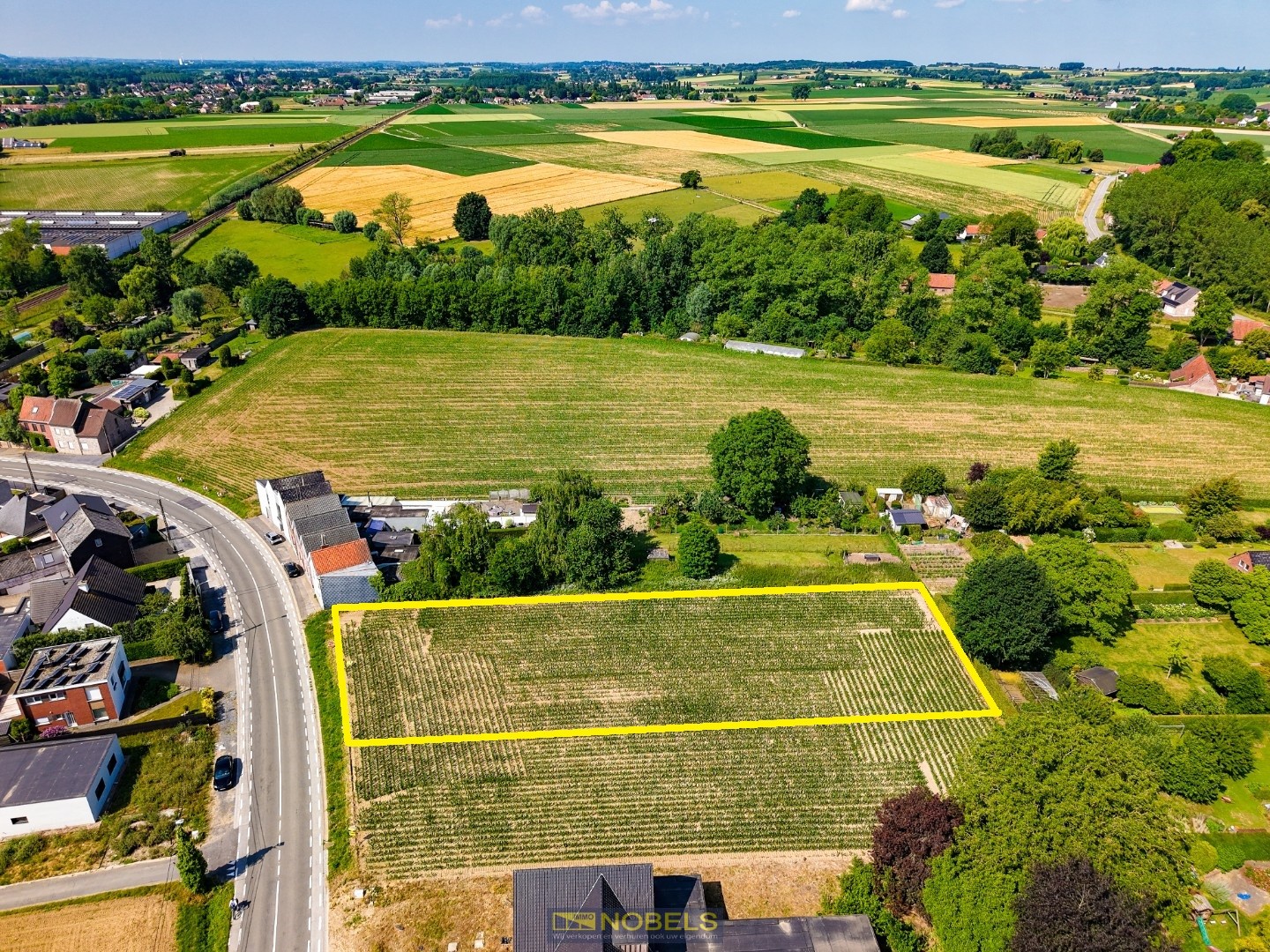 Te koop, residentieel gelegen projectgrond (2.350m² - straatbreedte van 28,5m) te Oudenaarde - foto 4