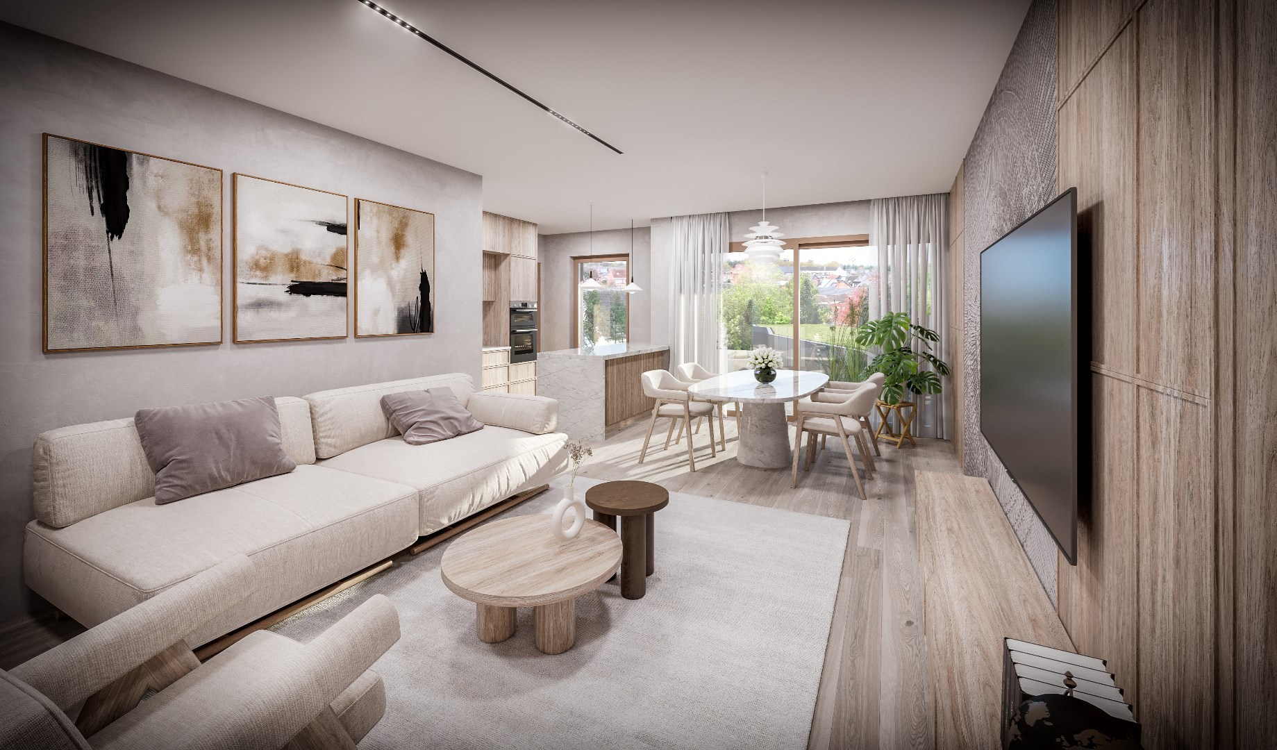 APPARTEMENT met 2 terrassen, 83m², 2 slaapkamers - Res. Rongese-Park - foto 5