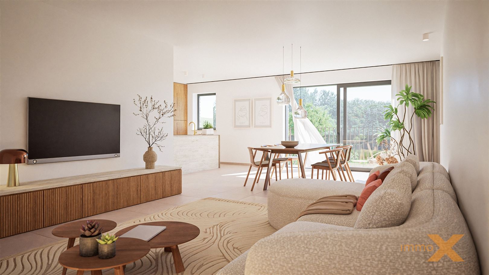 RUIME NIEUWBOUW MET GARAGE EN GROTE TUIN - foto 4