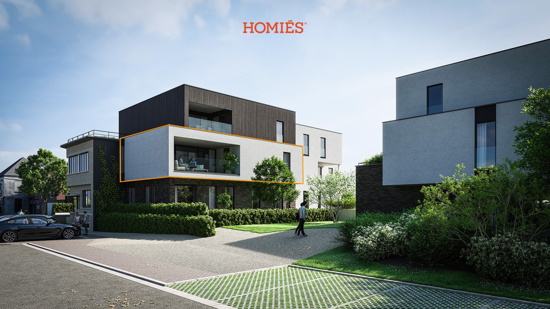 Prachtig appartement met 2 slaapkamers en overdekt terras - foto 1