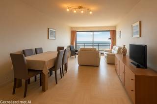 Dit lichtrijke appartement biedt een prachtig frontaal zeezicht en een uitstekende ligging aan de zeedijk. Het appartement beschikt over een...