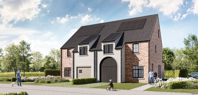 Verkaveling van 10 splinternieuwe BEN woningen met garage en zuid-tuin! (reeds 6 verkocht!) - foto 1