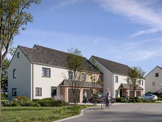 INDELING VAN DE WONING<br /><br />GELIJKVLOERS<br /><br />- Inkomhal- Gastentoilet- Leefruimte met open keuken- Trap naar boven- Berging/wasplaats- Inpandige garage<br />EERSTE VERDIEP<br /><br />- Nachthal met zolderluik- Apart toilet- Badkamer- 4 slaapkamers<br />ZOLDERVERDIEP<br /><br />- Zolderruimte<br />Afbeeldingen zijn steeds illustratief en contractueel niet bindend.<br /><br />De koper heeft deels nog inspraak in de stijl en afwerking van de woning voor zover deze zaken niet werden vastgelegd door vergunning of bestelling van materialen.<br /><br />TIP: Hoe sneller U beslist in de bouwfase, des te meer inspraak U heeft in de keuze van materialen en/of afwerking.<br /><br />ECO-uitvoering dat voldoet aan strenge energienormen.<br /><br />- Zonnepanelen- Doorgedreven isolatie- Warmtepomp i.p.v. gas- Vloerverwarming- Ventilatie D- Max. E-peil = 30- Elektriciteitsaansluiting : 3 fasen